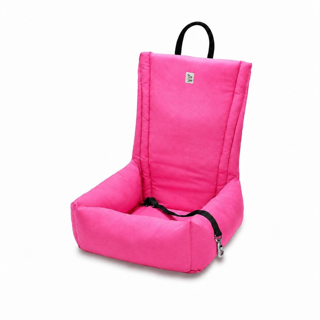 Seggiolino Auto per Cani Siena Fucsia – Comfort Made in Italy