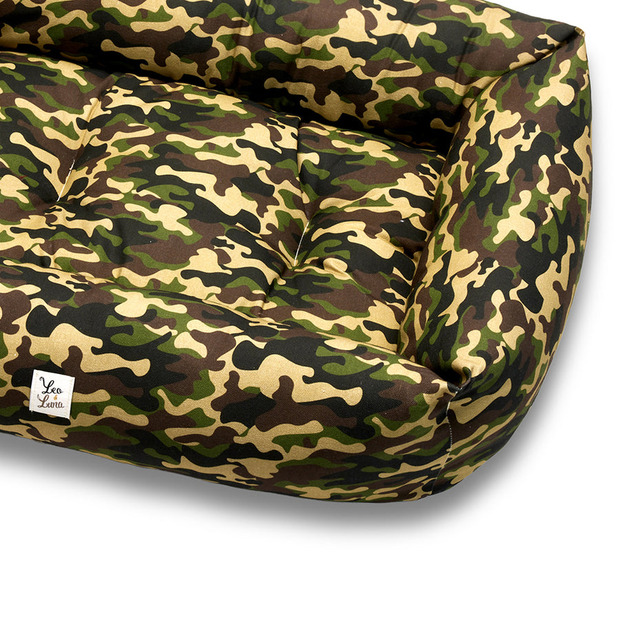 Panama Cotton Sofa Little Love Heart Red
