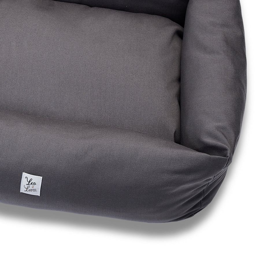 Divanetto in Tessuto Dralon Grigio Elegance