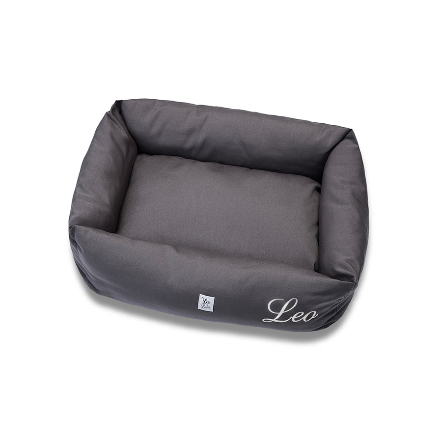 Divanetto in Tessuto Dralon Grigio Elegance