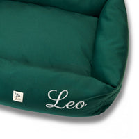 Divanetto in Tessuto Dralon Verde Bosco