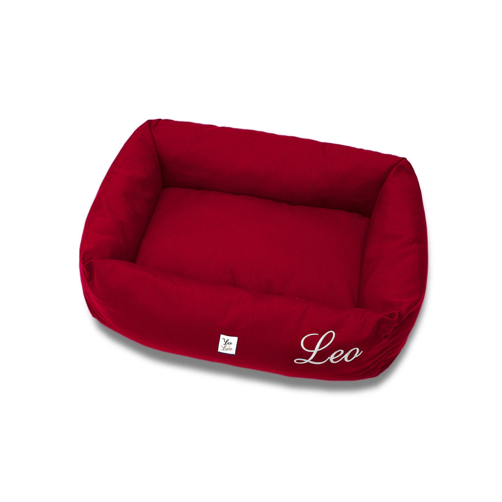 Divanetto in Tessuto Dralon Bordeaux