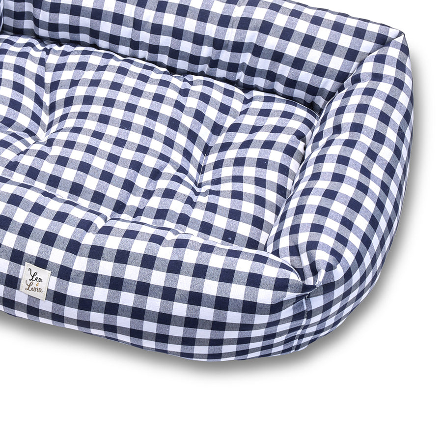 Bluette Vichy Cotton Sofa