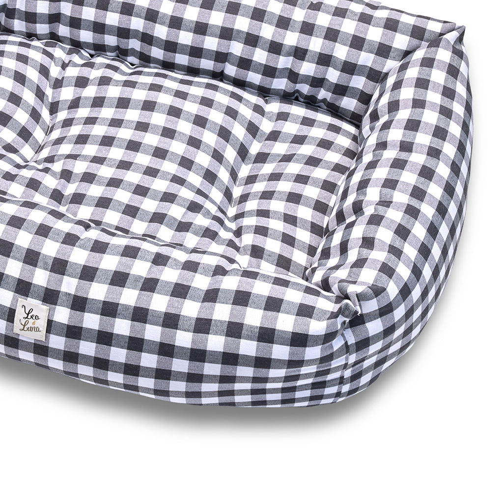 Bluette Vichy Cotton Sofa