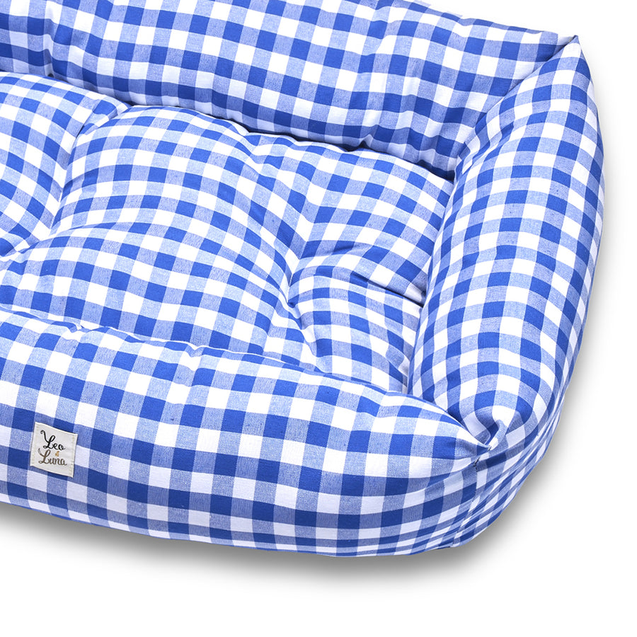 Bluette Vichy Cotton Sofa