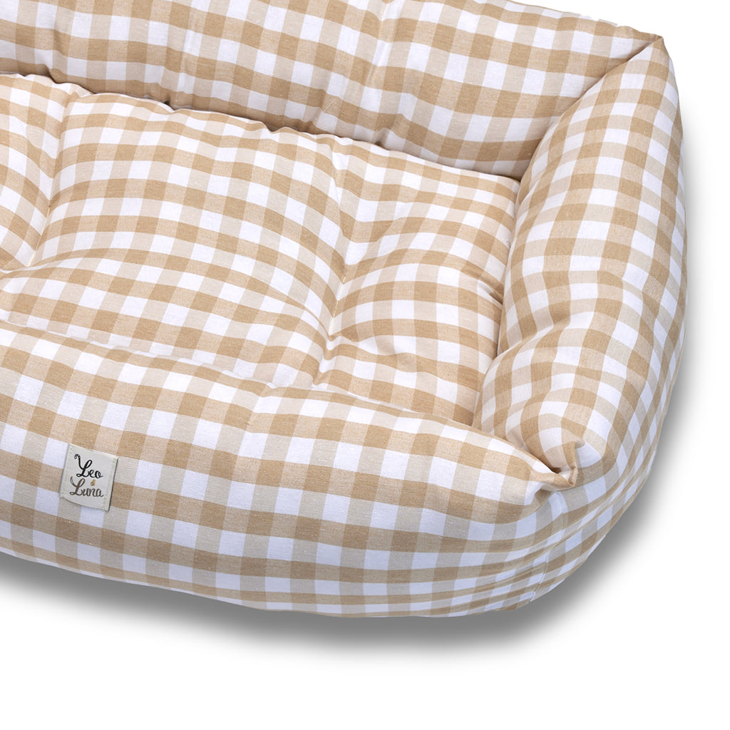Bluette Vichy Cotton Sofa
