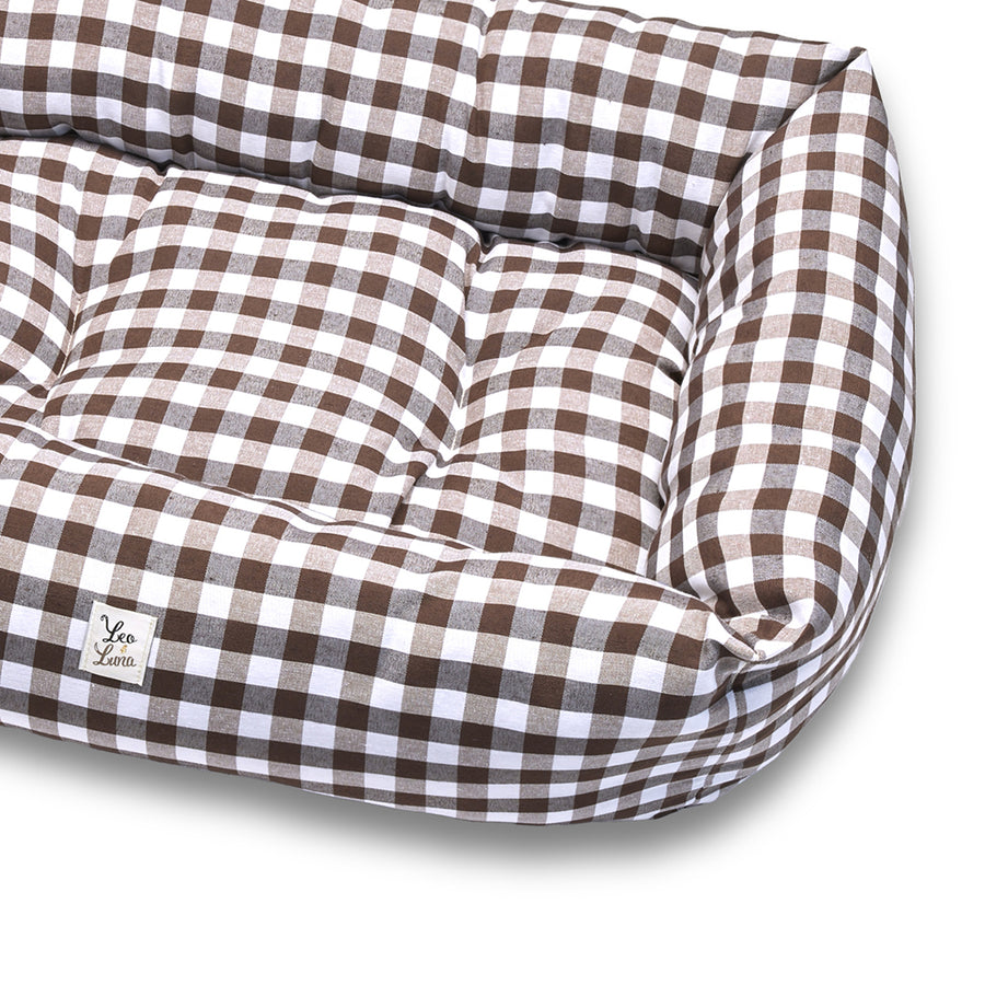Bluette Vichy Cotton Sofa