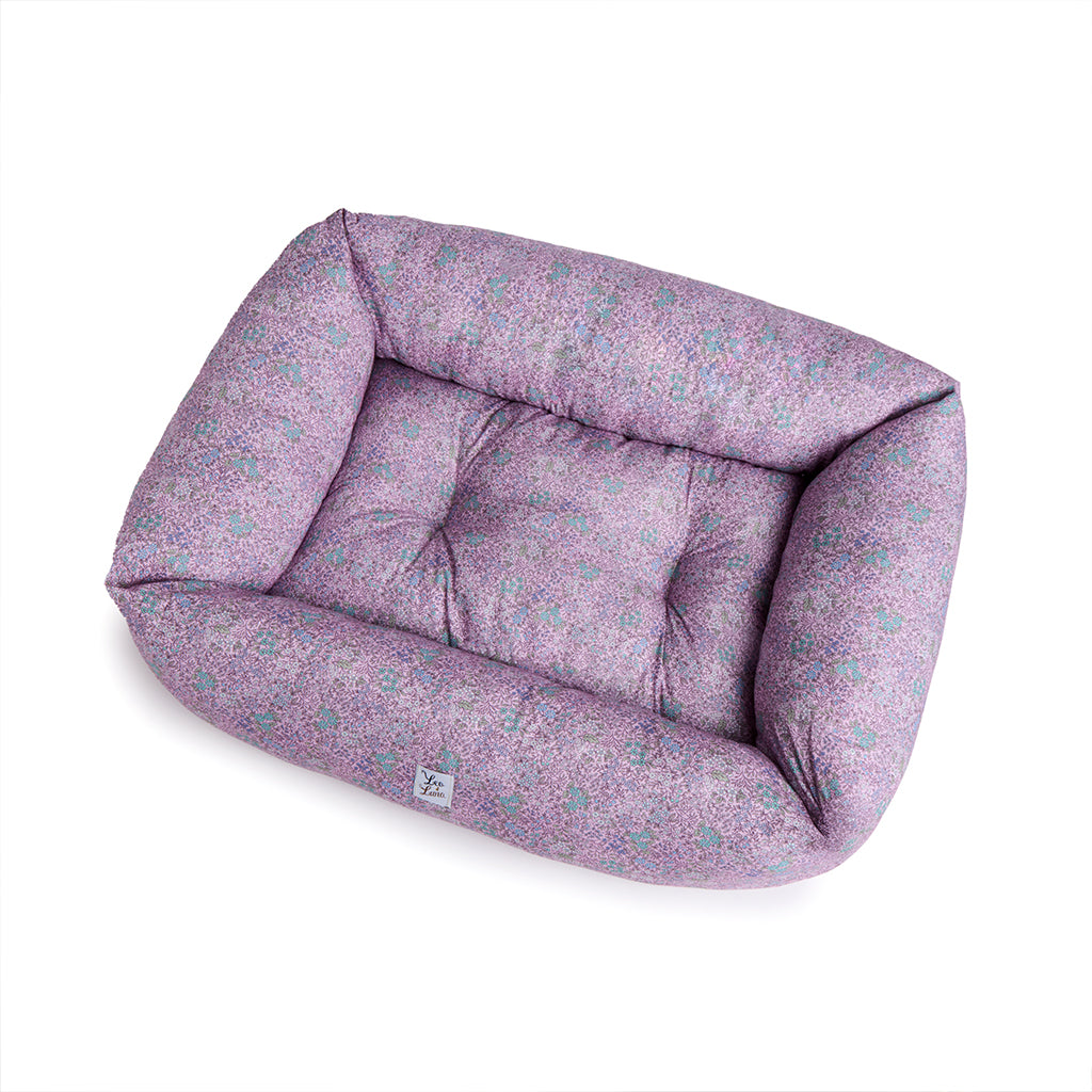 Divanetto Cotone Liberty Violetta Fiorita