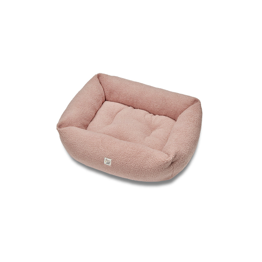 Divanetto Boucle Teddy Rosa