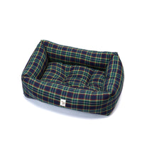 Blue Scottish Cotton Sofa