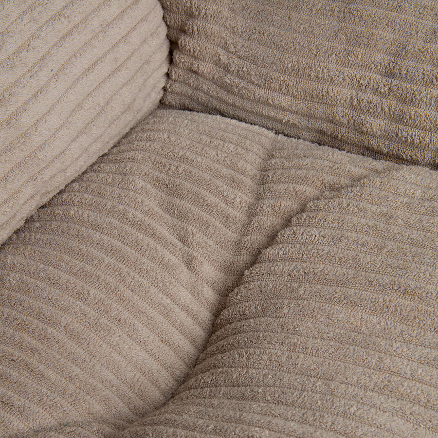 Divanetto Velluto a Coste Beige