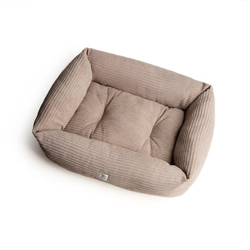 Divanetto Velluto a Coste Beige