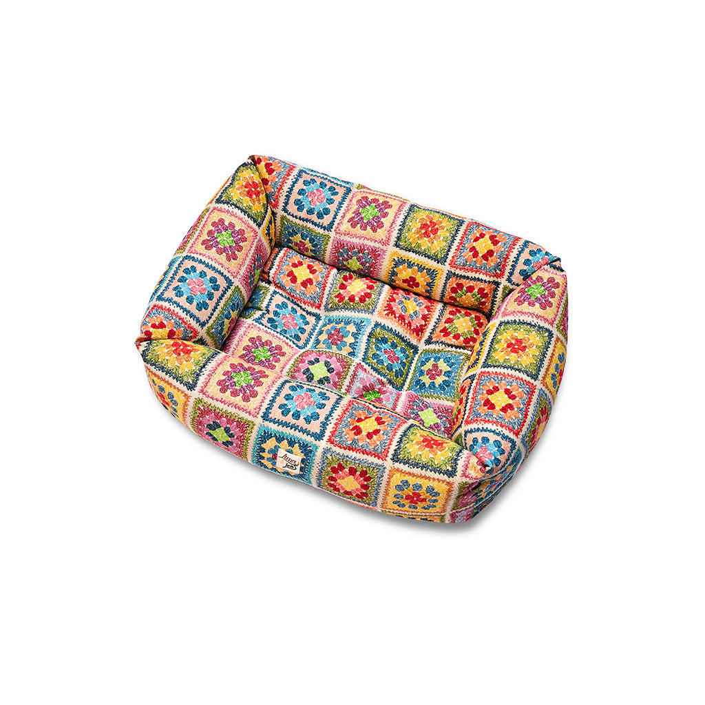 Crochet Squares Granny sofa