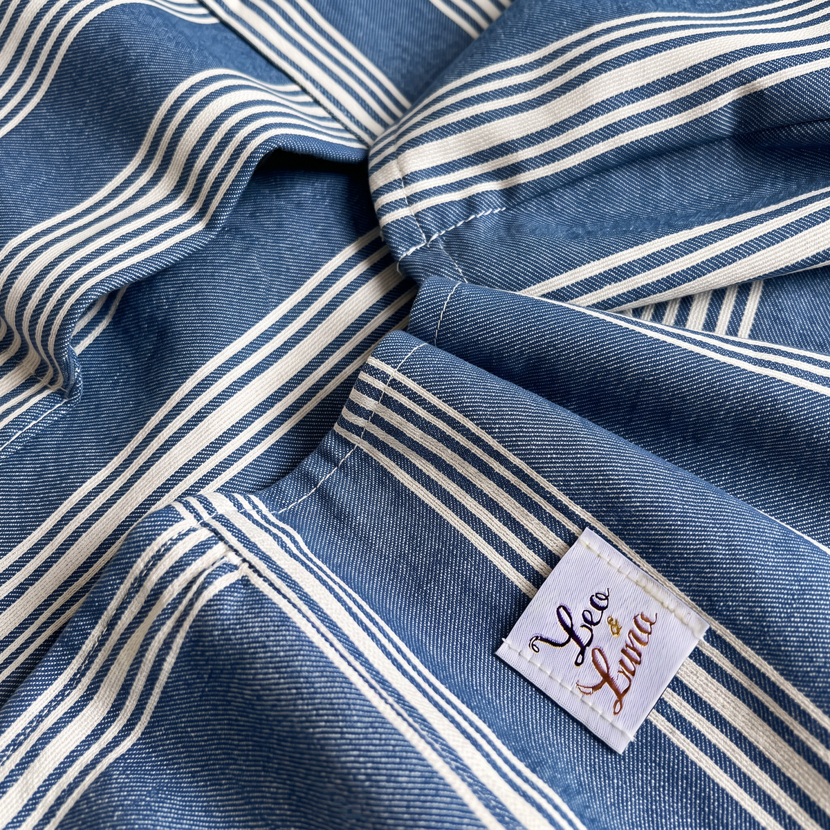 Cover Cuccia Tonda Club Oxford | Made in Italy | Leo & Luna