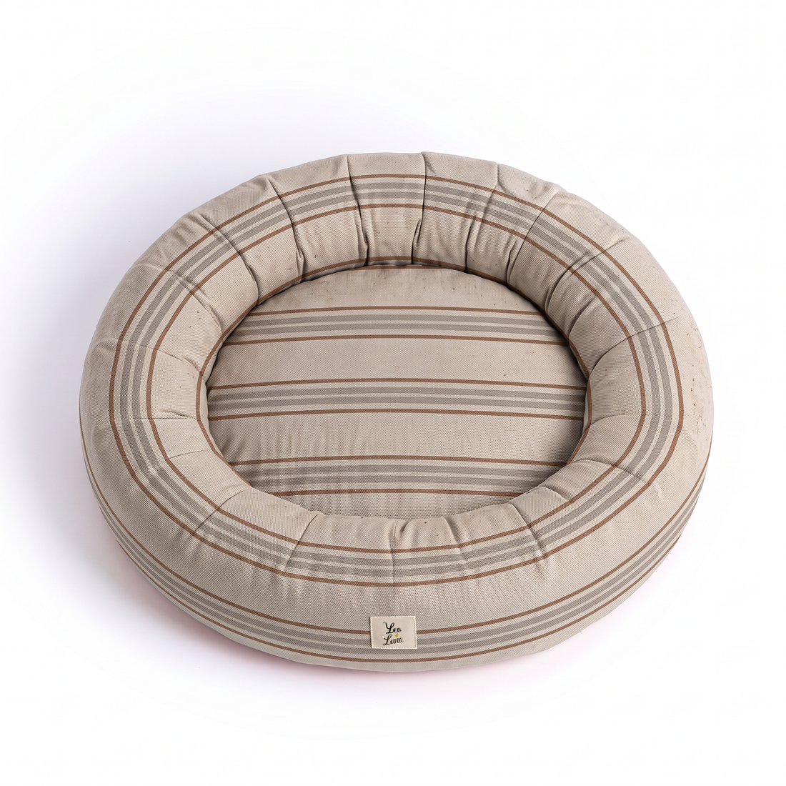 Cuccia Tonda Club Sand | Made in Italy | Leo & Luna