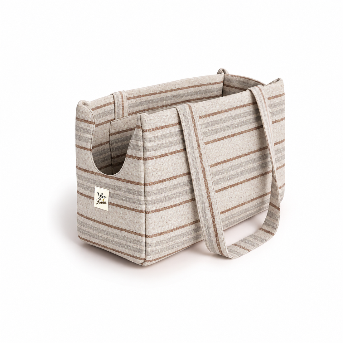 Borsa Trasportino Club Sand | Made in Italy | Leo & Luna