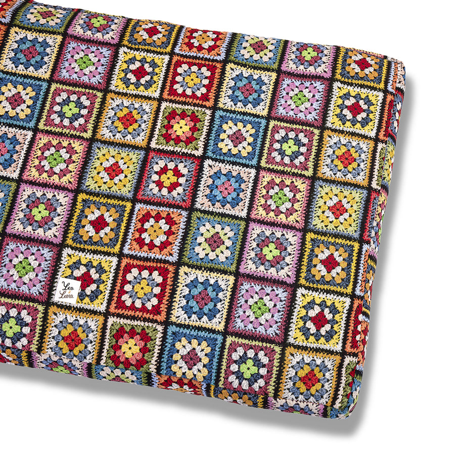 Materassino Sfoderabile Crochet Cotone Panama Superior