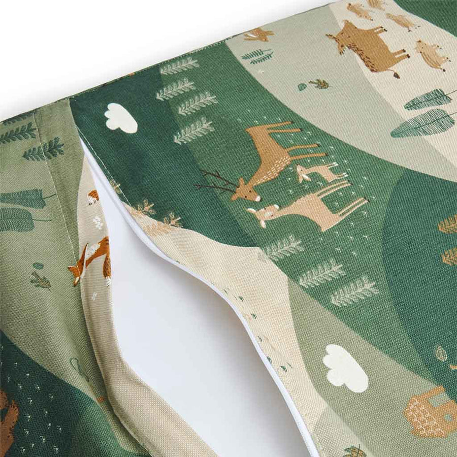 Materassino Sfoderabile Cotone Panama Forest Mountain