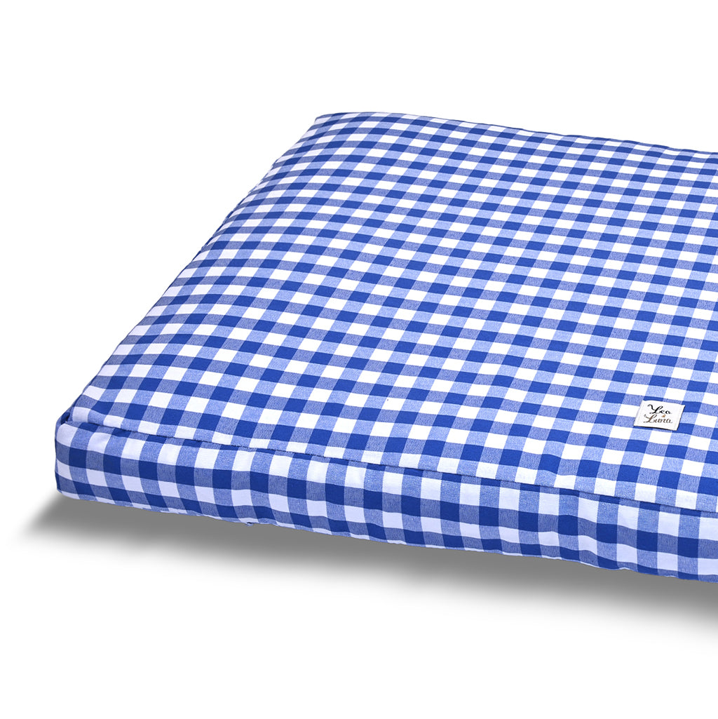 Rollable Quilt Vichy Bluette