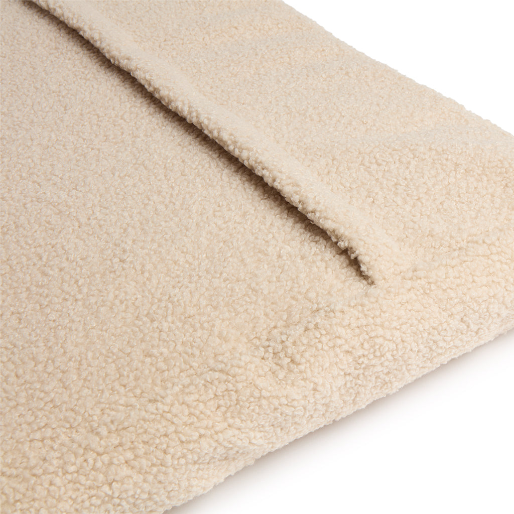 Cover Materassino Boucle' Teddy Panna