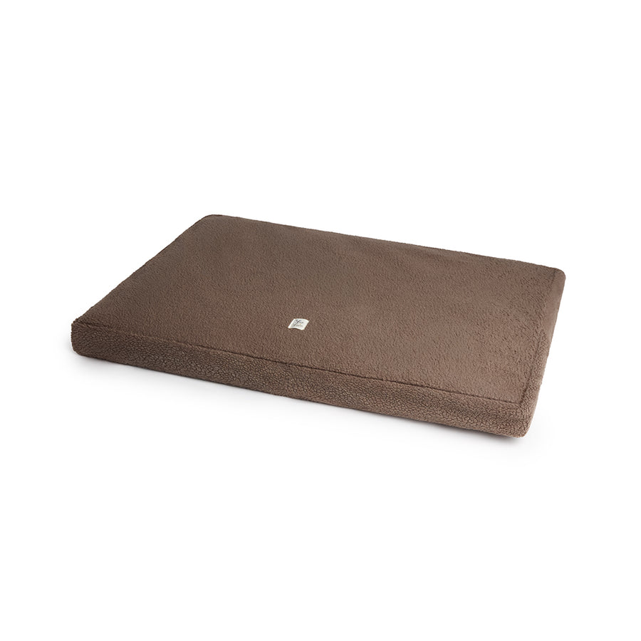 Materassino Sfoderabile Boucle' Teddy Castagno