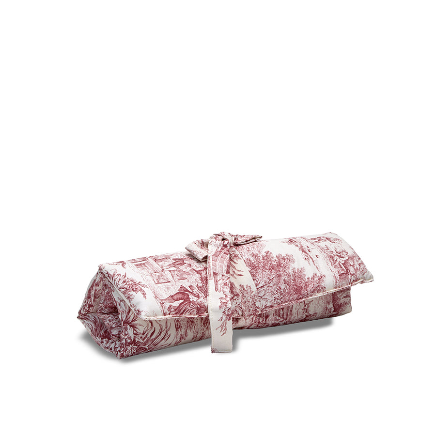 Trapuntina Arrotolabile Toile de Jouy Heritage Rosso