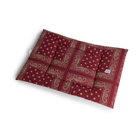 Trapuntina Quadro Cotone Premium Bandana Bordeaux