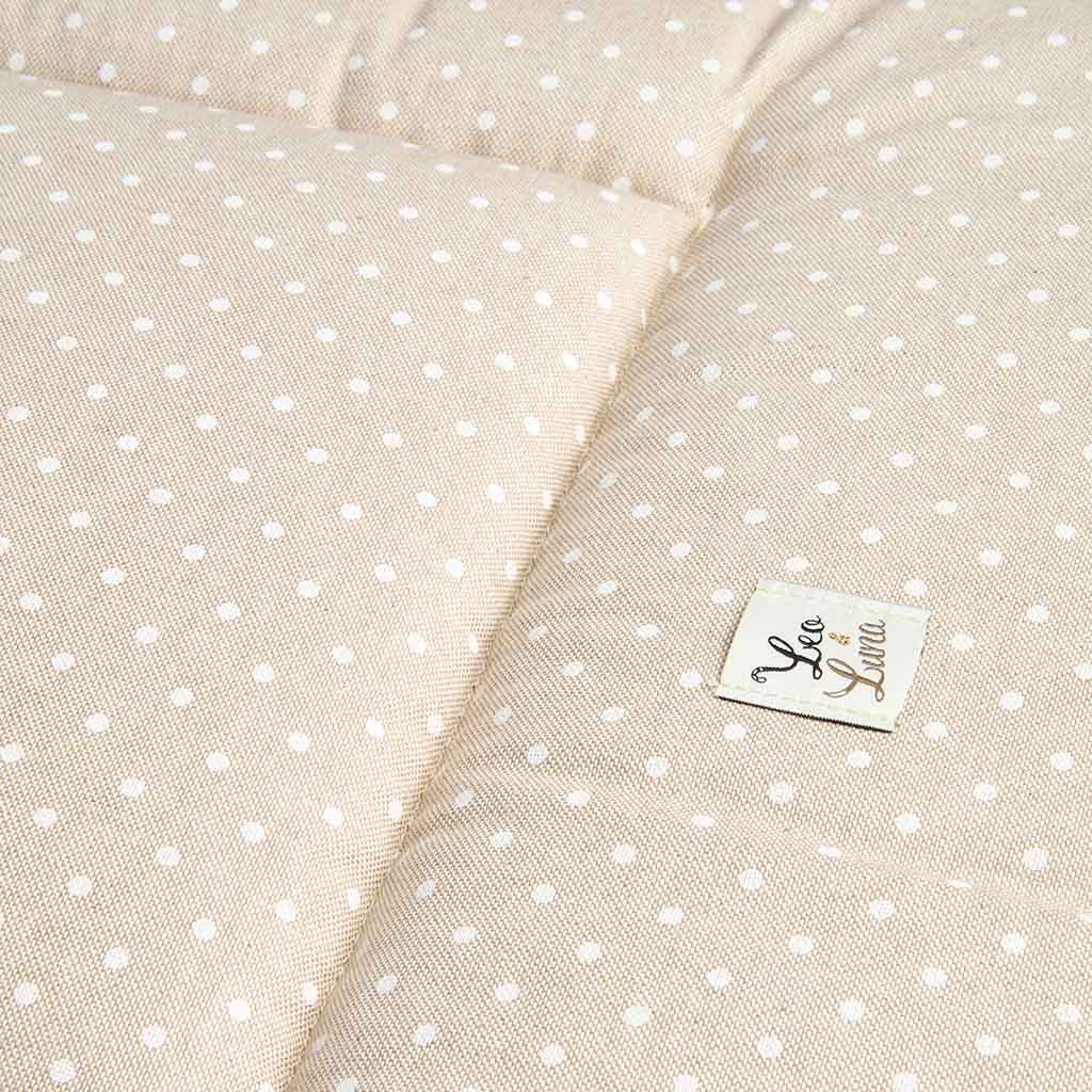 Quiltina Raisable Cotton Premium Little Love Heart White