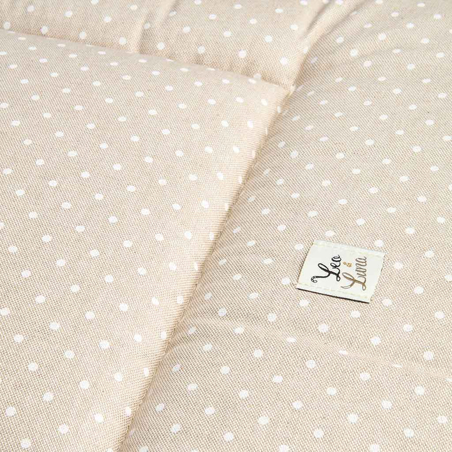 Quiltina Raisable Cotton Premium Little Love Heart White