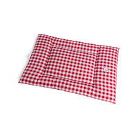 Trapuntina Quadro Cotone Quadretto Rosso