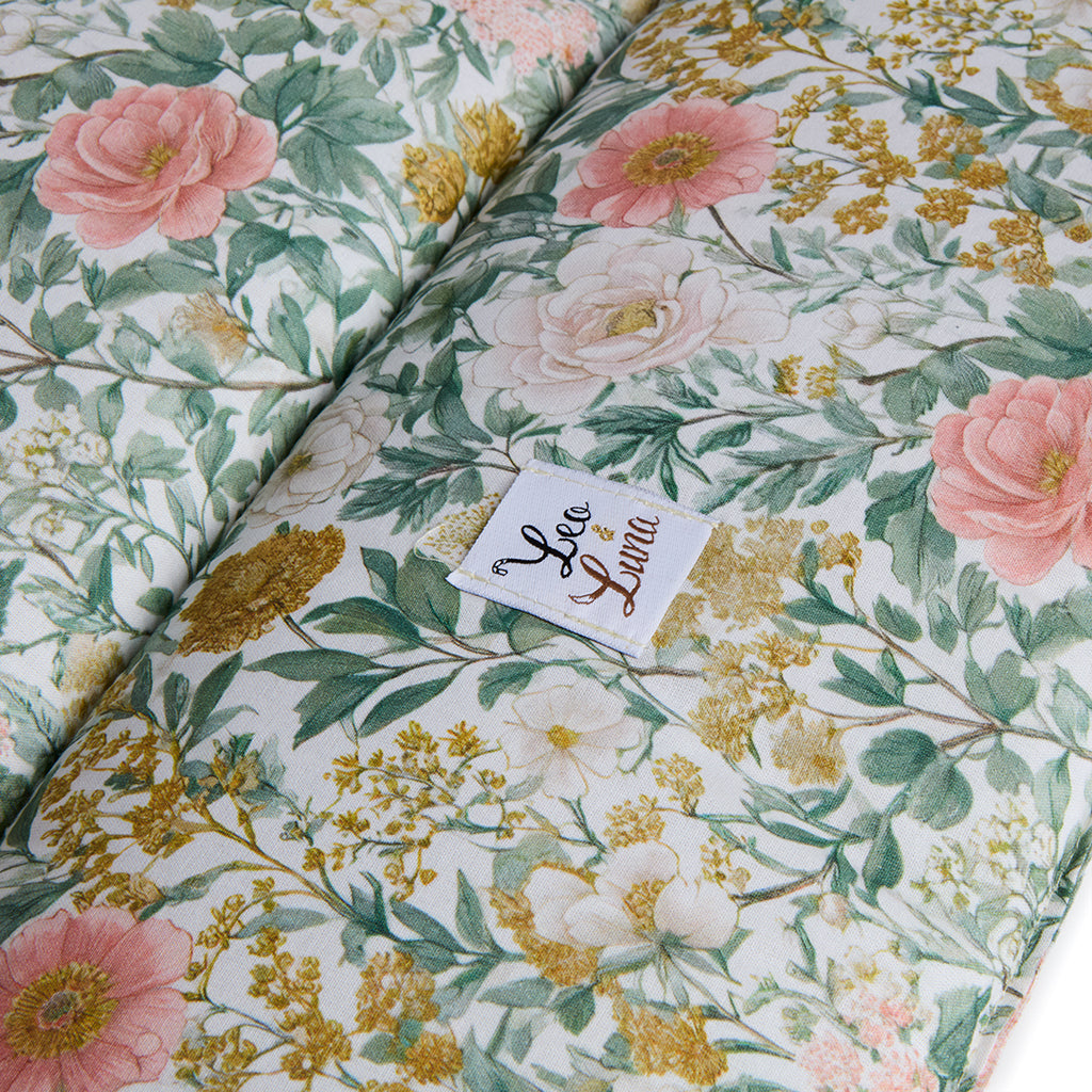 Trapuntina Quadro Cotone Floreale Magnolia Fiorita