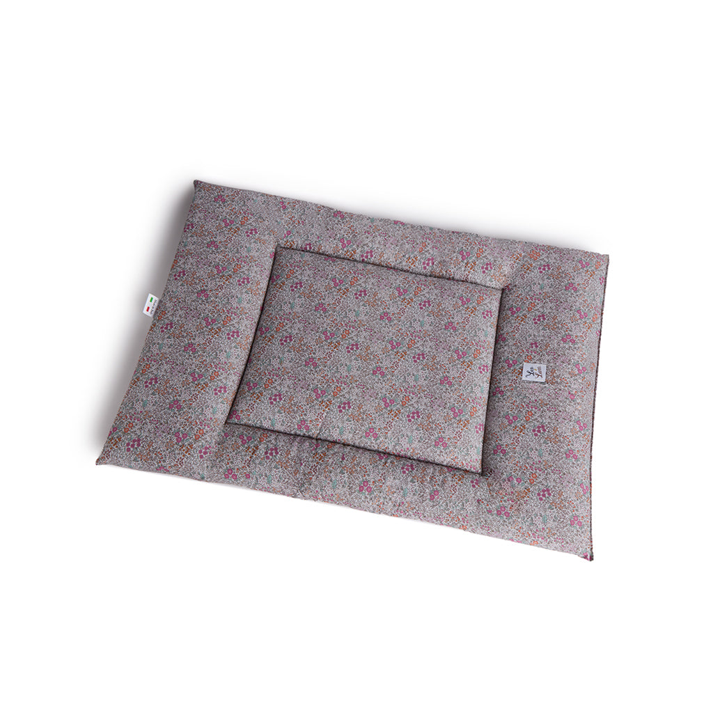 Trapuntina Quadro Cotone Liberty Rosa Peonia