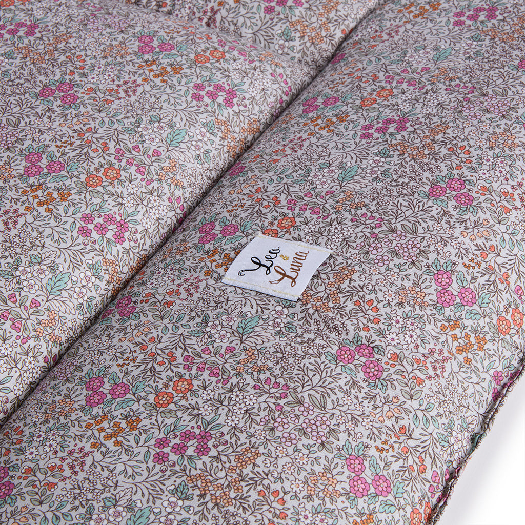 Trapuntina Quadro Cotone Liberty Camelia