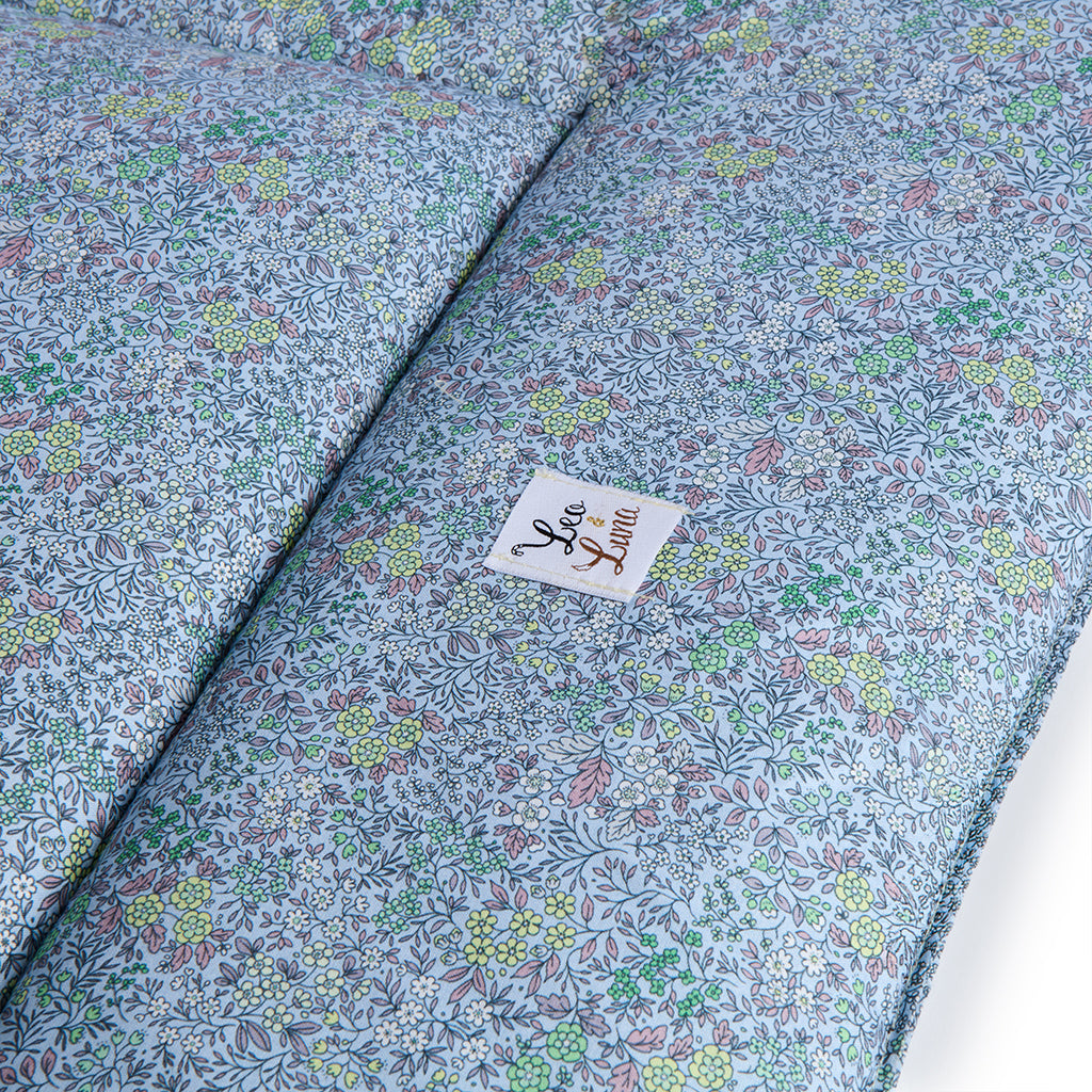 Trapuntina Quadro Cotone Liberty Fiordaliso