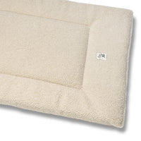 Bouclé Teddy Roll-Up Quilt Cream