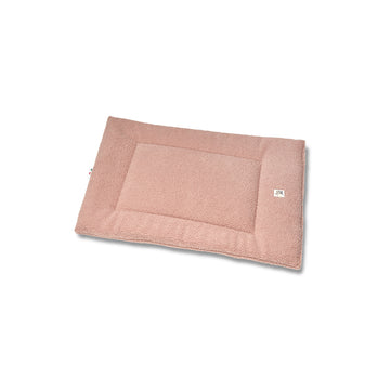 Trapuntina Quadro Bouclé Teddy Rosa