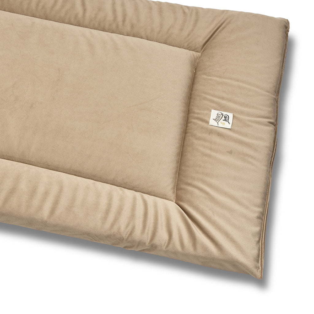 Trapuntina Quadro Velluto Beige