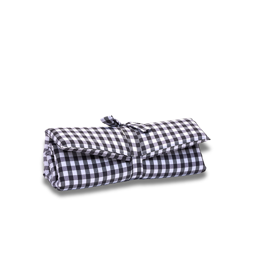 Rollable Quilt Vichy Bluette