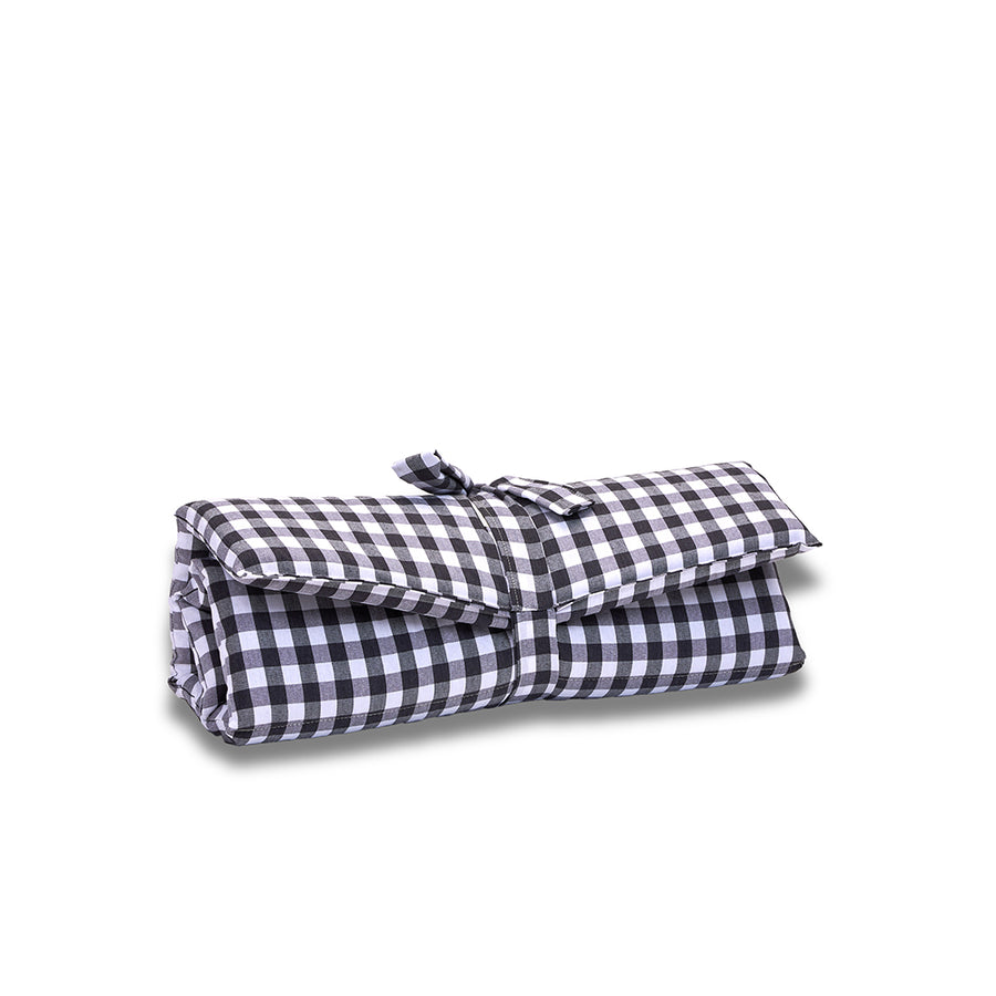 Rollable Quilt Vichy Bluette
