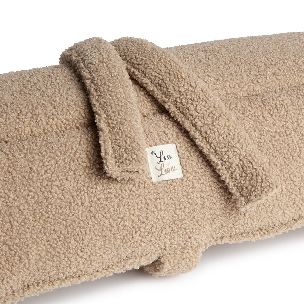 Quolitina Rololable Bouclé Teddy Bluete