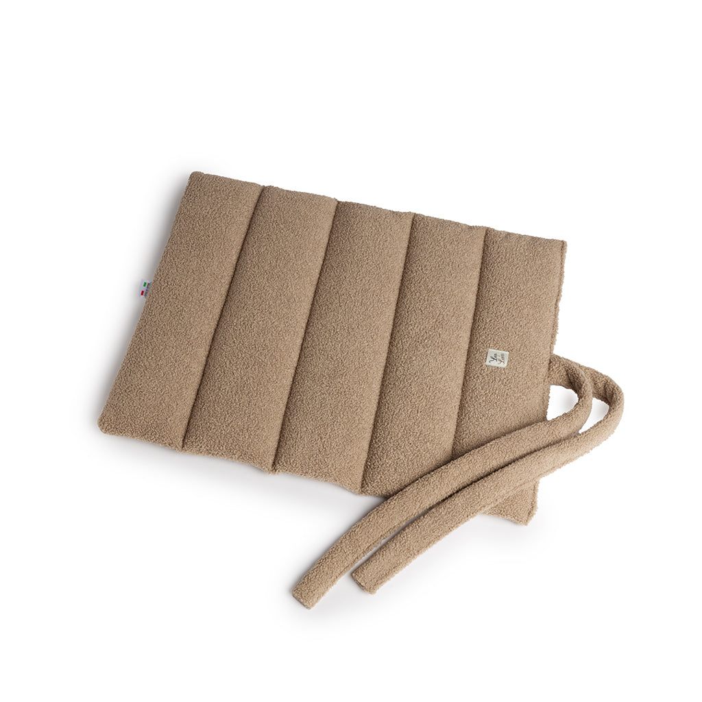 Quolitina Rololable Bouclé Teddy Bluete