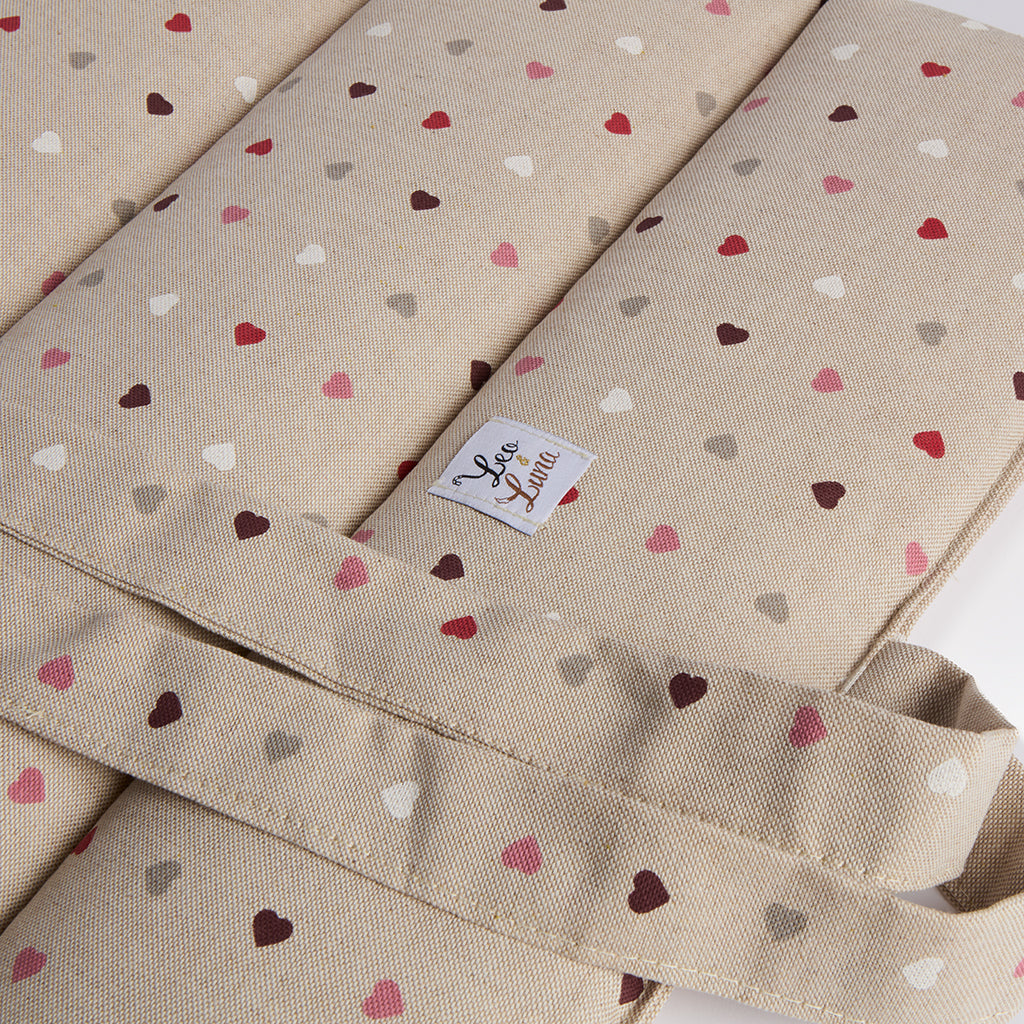 Trapuntina Arrotolabile Cotone Little Love Pink