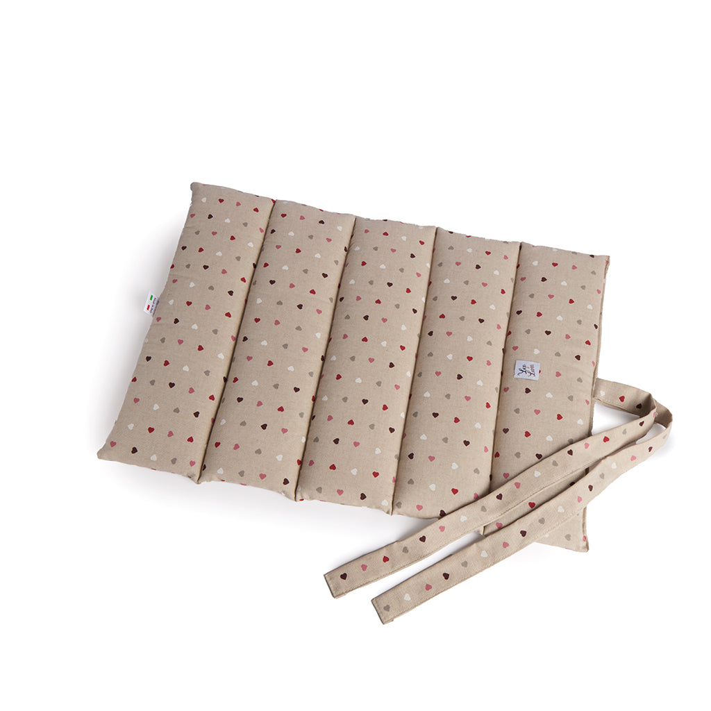 Trapuntina Arrotolabile Cotone Little Love Pink