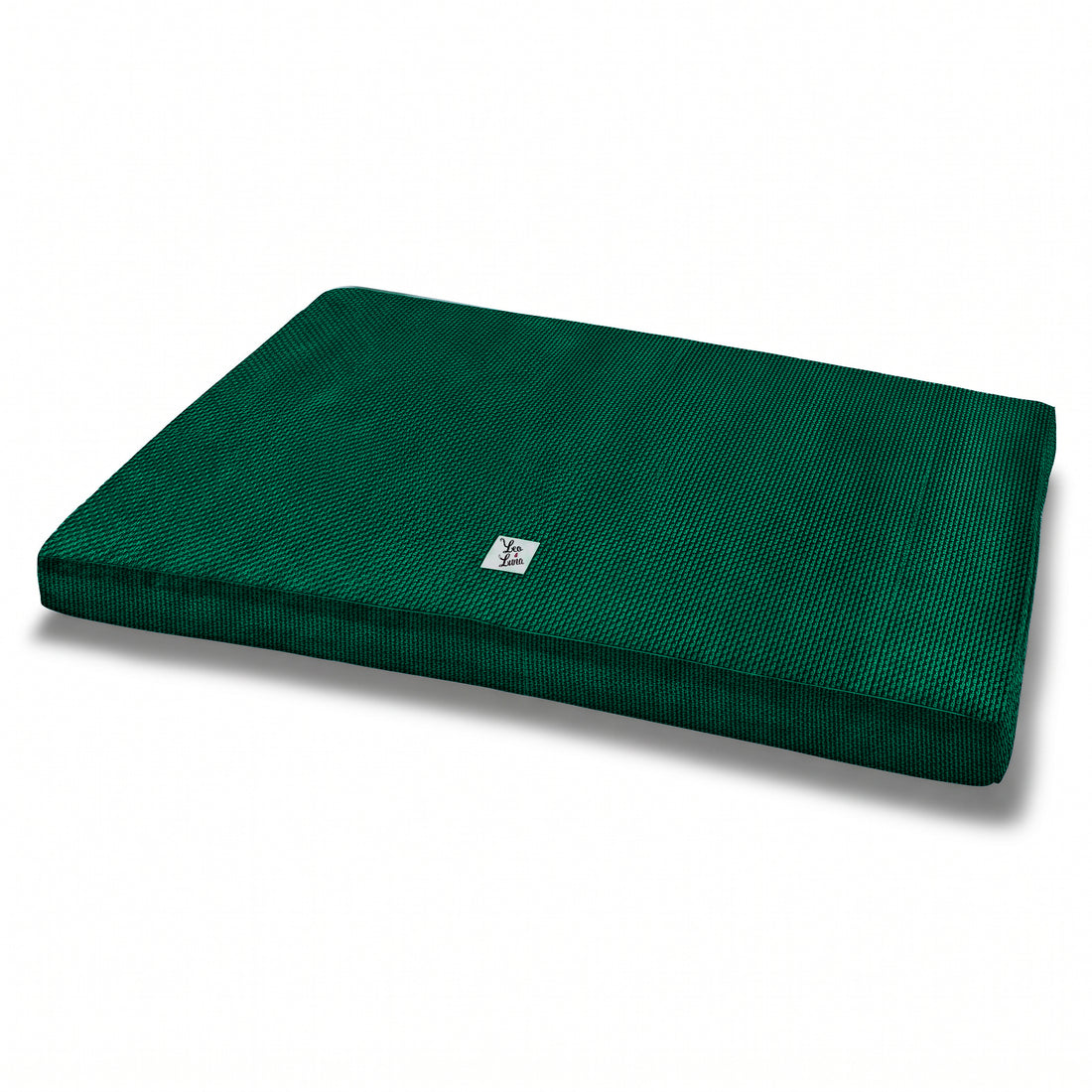 Materassino Sfoderabile Waterproof Everyday Verde Bosco | Made in Italy | Leo & Luna