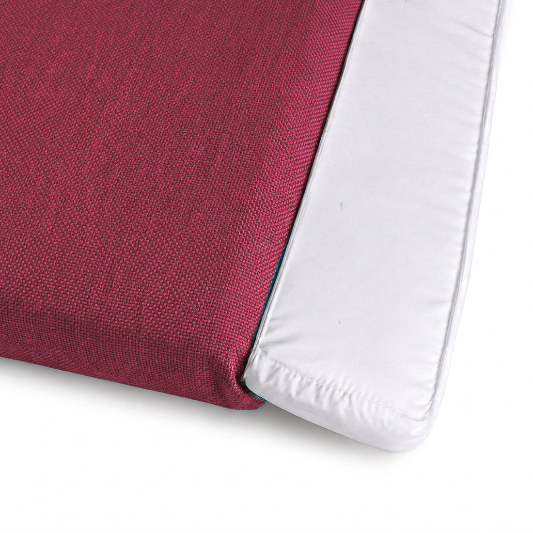Cover Materassino Sfoderabile Waterproof Everyday Rosso Siena | Made in Italy | Leo & Luna