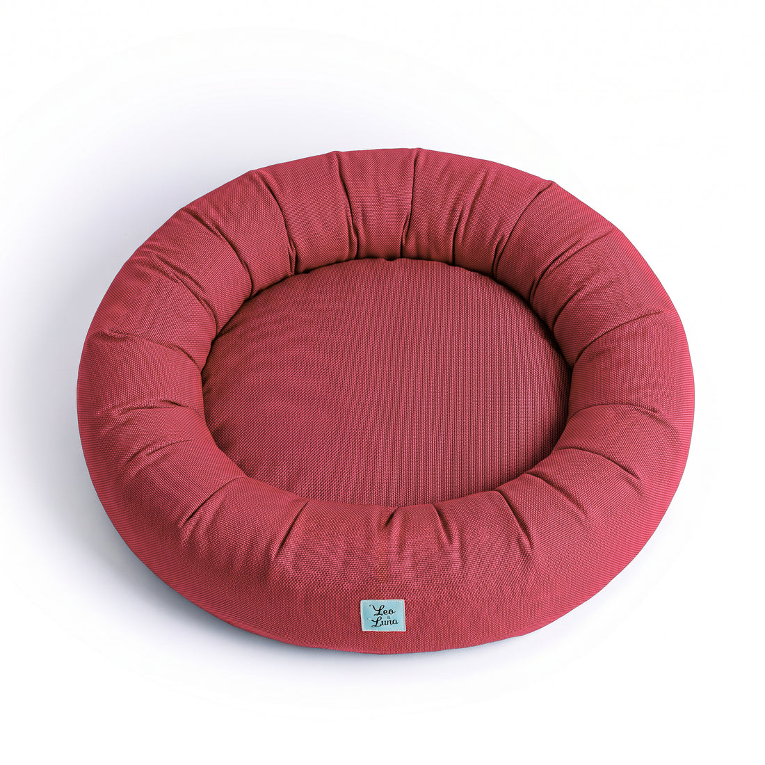 Cuccia Tonda Waterproof Everyday Rosso Siena | Made in Italy | Leo & Luna
