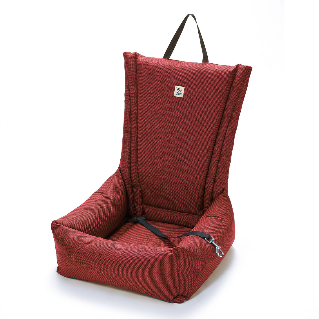 Seggiolino Auto Waterproof Everyday Rosso Siena | Made in Italy | Leo & Luna