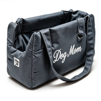 Borsa "Dog Mom"  Cotone Siena