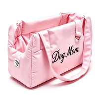 Borsa "Dog Mom"  Cotone Siena