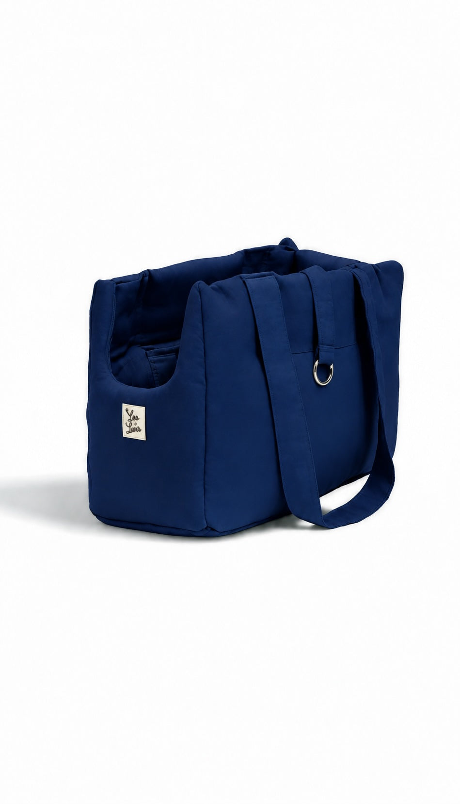 Navy Siena cotton bag